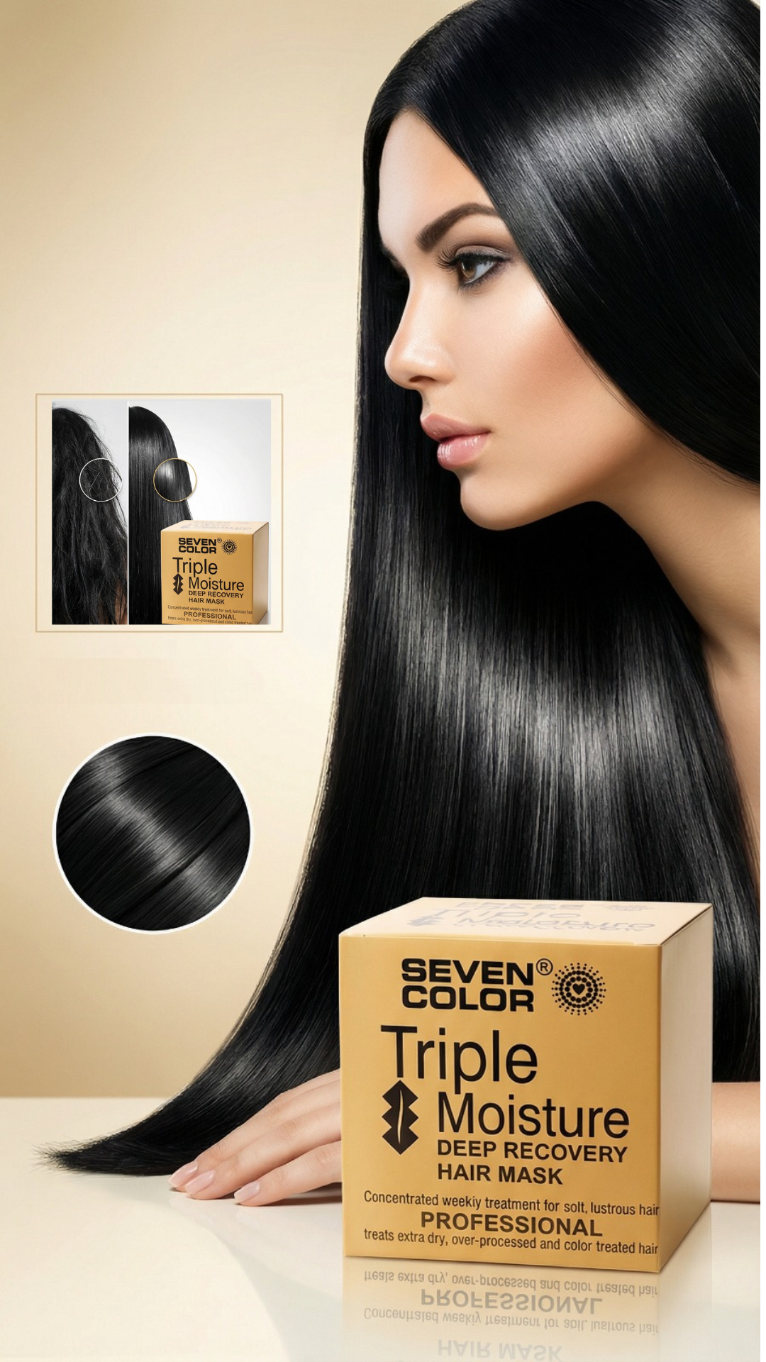 Triple Moisture deep Recovery Hair Mask