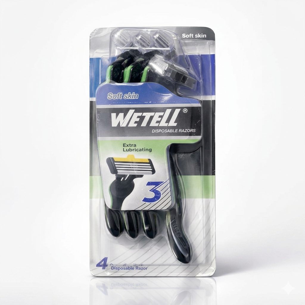 WETELL 3in1 Body Hair Removal Razor