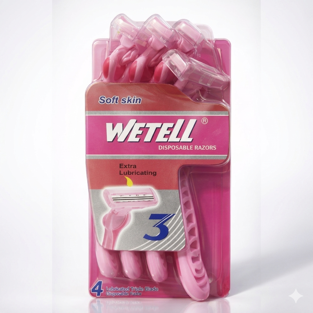 WETELL 3in1 Body Hair Removal Razor