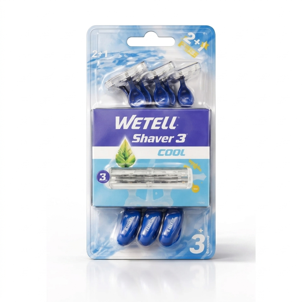 WETELL 3in1 Body Hair Removal Razor