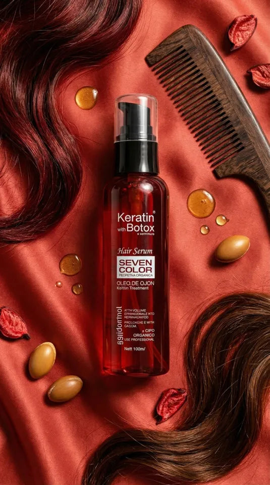 Keratin Botox with cosmeticos Hair Serum
