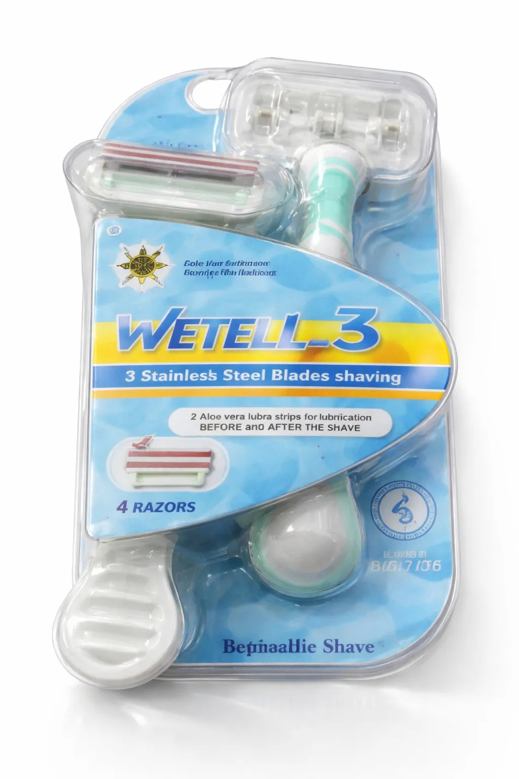 WETELL 3in1 Body Hair Removal Razor