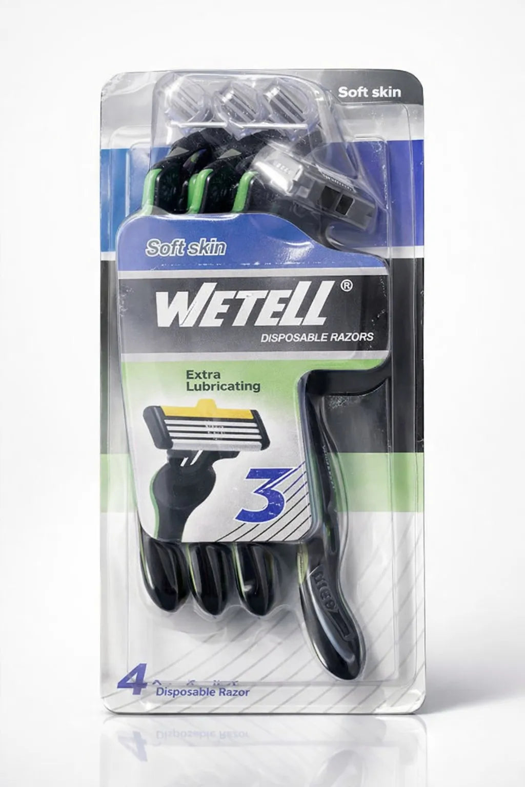 WETELL 3in1 Body Hair Removal Razor