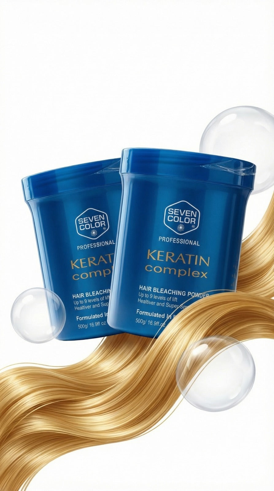 Keratin Complex Hair Bleaching Powder - 500g