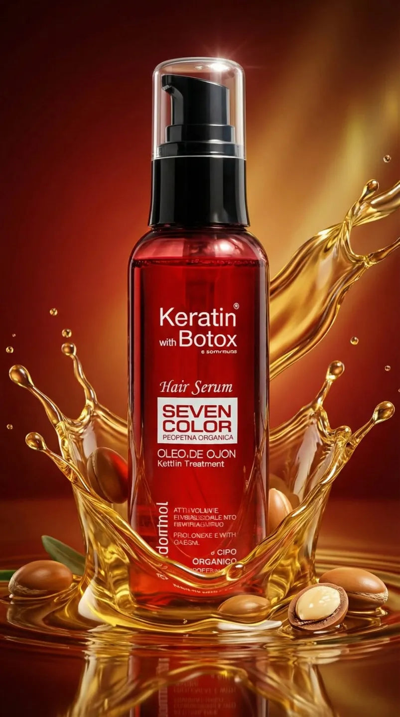 Keratin Botox with cosmeticos Hair Serum
