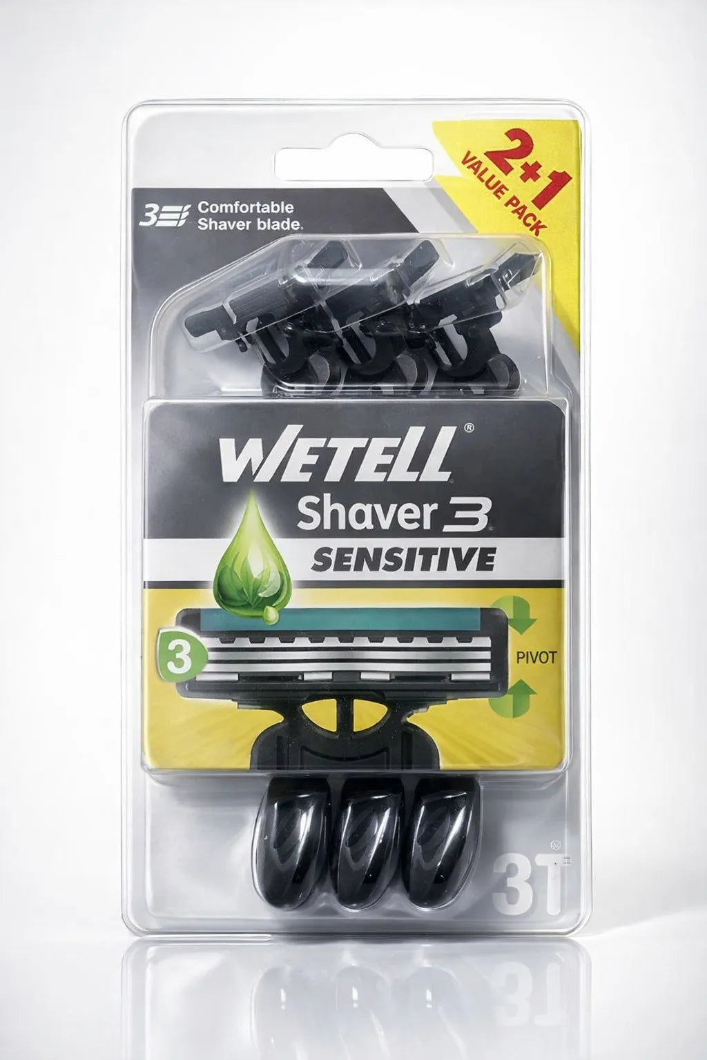 WETELL 3in1 Body Hair Removal Razor