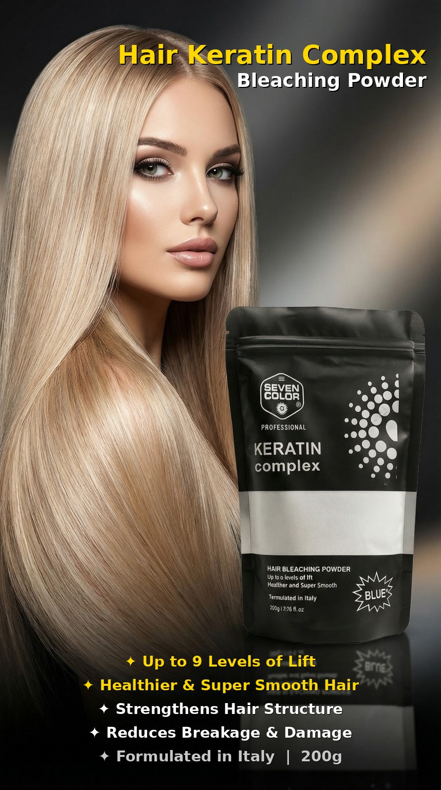 Keratin Complex Hair Bleaching Powder
