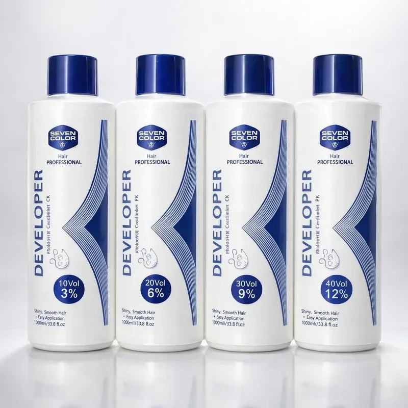 Seven Color Professional Hair Developer / Cream Oxidant (100ml) – With Keraplex &amp; Collagen Rich Formula
