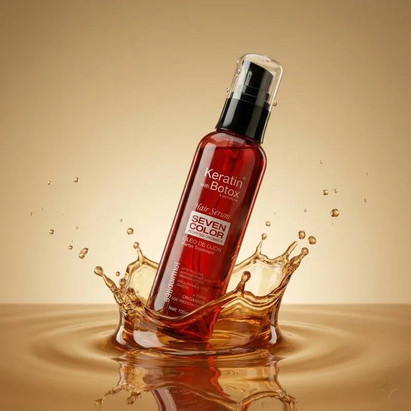 Keratin Botox with cosmeticos Hair Serum