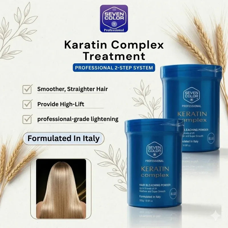 Keratin Complex Hair Bleaching Powder - 500g